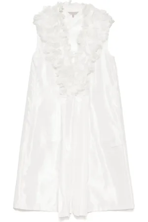 SHIATZY CHEN Embroidered tulle coat