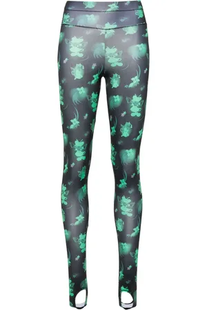 Chopova Lowena Neon cartoon-print leggings