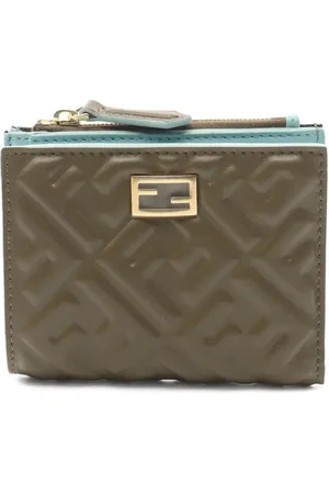 Fendi 2020s small Slim Baguette wallet