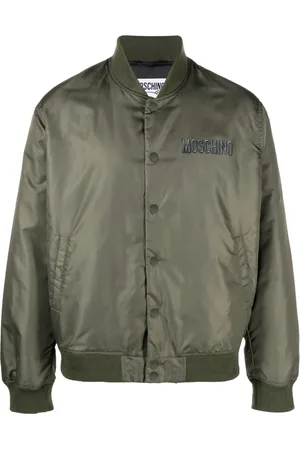 Moschino Logo-print bomber jacket