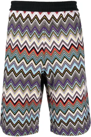Missoni Zigzag-woven Bermuda shorts