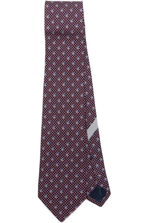 Salvatore Ferragamo Squirrel-print tie