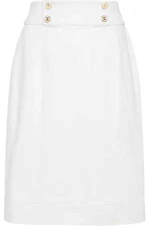 CHANEL 1990s pencil skirt