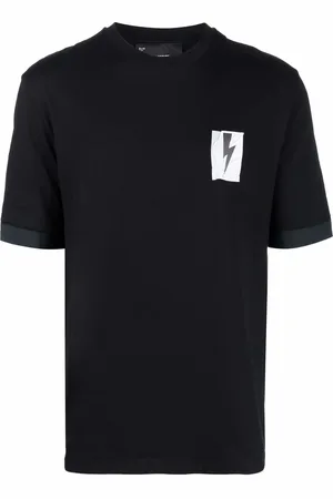 Neil Barrett Flag Bolt cotton T-shirt