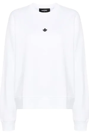 Dsquared2 Appliqué-logo cotton sweatshirt