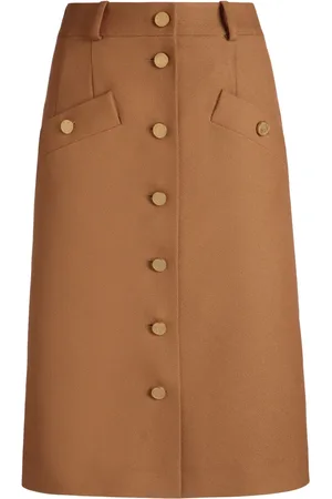 Bally Wool-blend midi skirt