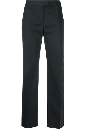 Serafini High-waisted straight-leg trousers