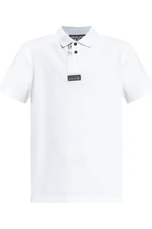 VERSACE Cotton polo shirt
