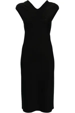 MRZ V-neck pencil midi dress