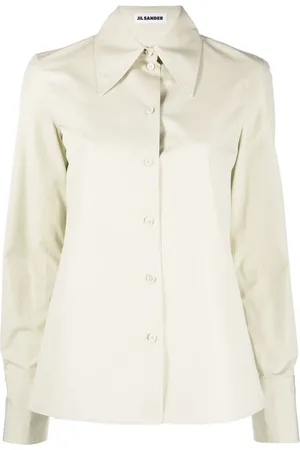 Jil Sander Button-fastening poplin shirt