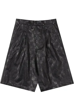 SONG FOR THE MUTE Check-patterned " " shorts