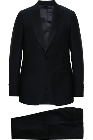 LARDINI Single-breasted wool blend suit