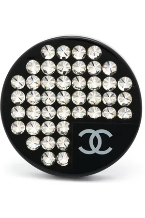 CHANEL 2005s crystal-embellished brooch
