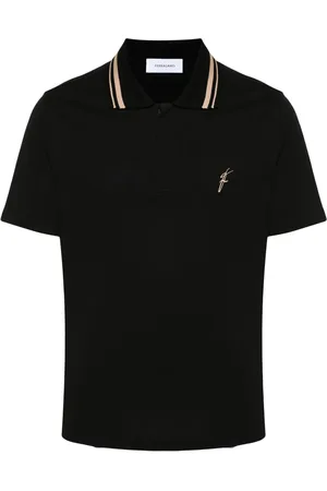 Salvatore Ferragamo Embroidered-logo polo shirt