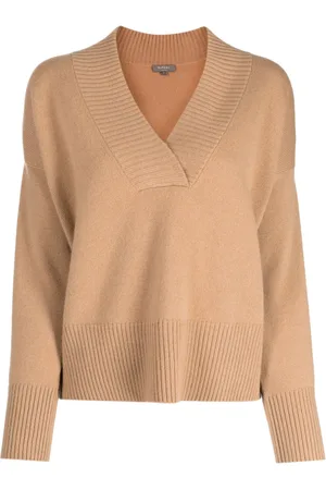 N.PEAL V-neck cashmere jumper