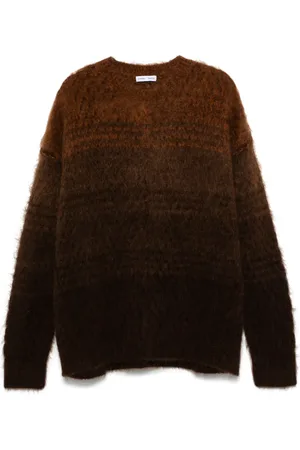 CMMN SWDN Gradient-effect sweater