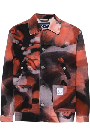 Rassvet Abstract-print denim jacket