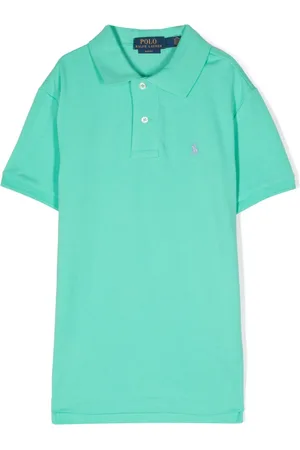 Ralph Lauren Embroidered-logo short-sleeve polo shirt