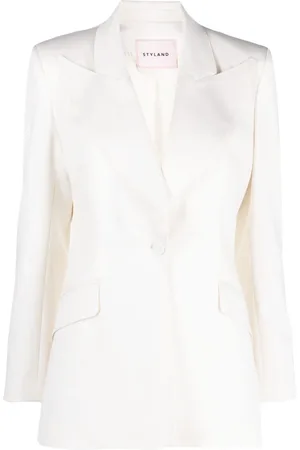 Styland Wide peak-lapel slim-cut blazer