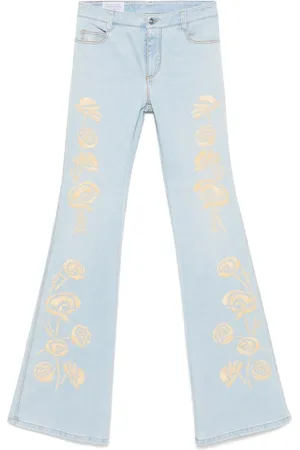 ERMANNO SCERVINO Embroidered jeans