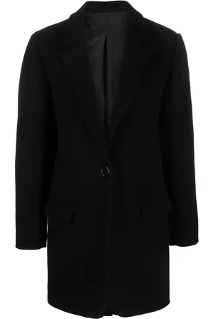 Isabel Marant Jilinka button-up virgin wool blend coat