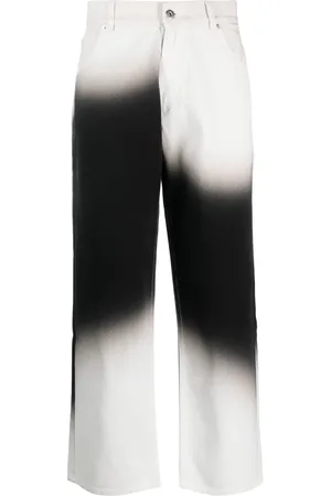Liberal Youth Ministry Ombré-effect straight-leg trousers
