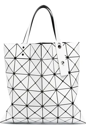 Issey Miyake Geometric-design tote bag