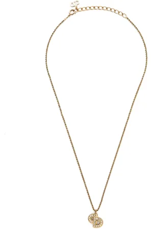 Dior 2000s CD pendant necklace