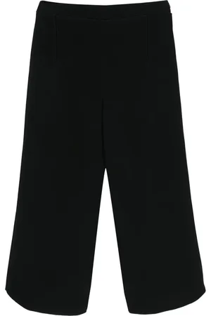 Giorgio Armani 2000s mid-rise cropped trousers