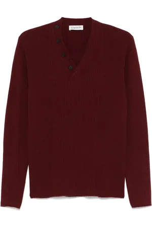 Lanvin Button-embellishment sweater
