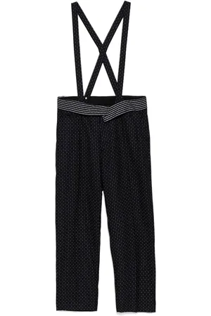 midorikawa Shoulder-strap tailored trousers
