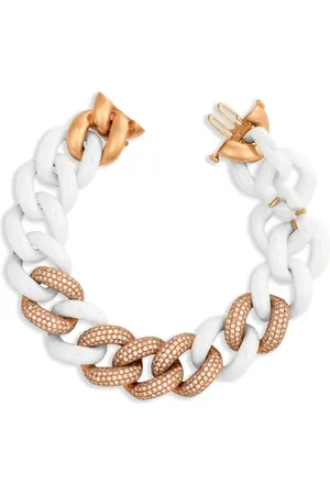 Shay 18K rose diamond 5 pavé bracelet