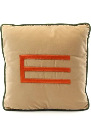 Etro 2020s logo-embroidered cushion