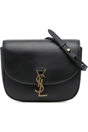 Saint Laurent 2020 Medium Leather Monogram Kaia crossbody bag