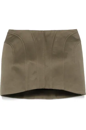 MUGLER Tailored mini skirt