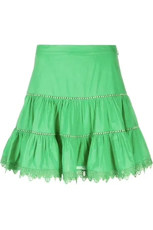 CHARO RUIZ IBIZA Argy tiered miniskirt