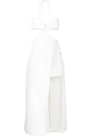 Rokh Open cut sequin dress