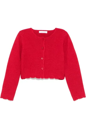 PATACHOU Scallop-edge cardigan