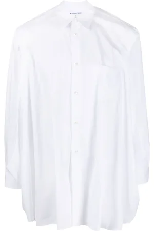 Comme des Garçons Side-slits cotton shirt