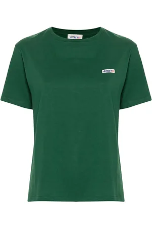 Autry Logo-tag cotton T-shirt