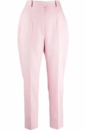 Alexander McQueen Cropped tailored trousers