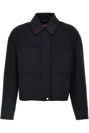 Max Mara Concealed-fastening jacket