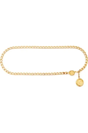 CHANEL 1970s Medallion chain belt