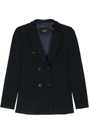 SEVENTY BY SERGIO TEGON Double-breasted knitted blazer