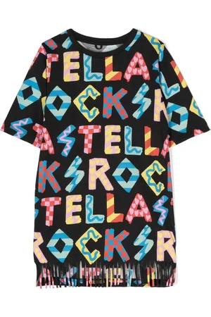 Stella McCartney Logo-print cotton T-shirt dress
