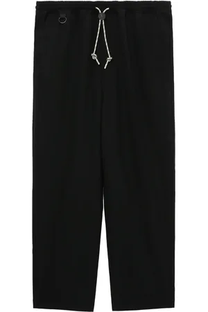 Comme des Garçons Drawstring straight-leg trousers