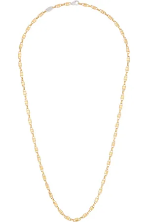 Zancan 18kt yellow and white chain necklace