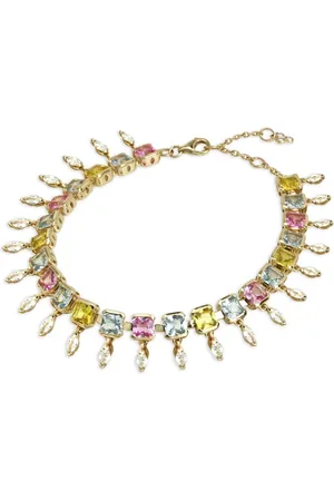 Lark & Berry 14kt yellow Ful Blossom sapphire and diamond bracelet
