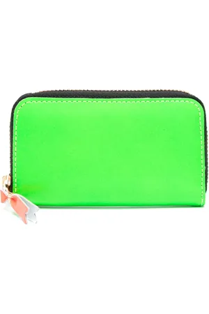 Comme des Garçons Super Fluo leather wallet