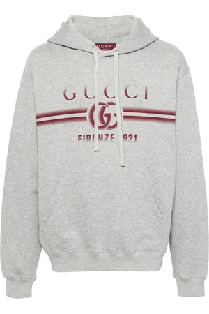 Gucci Double G mélange cotton hoodie